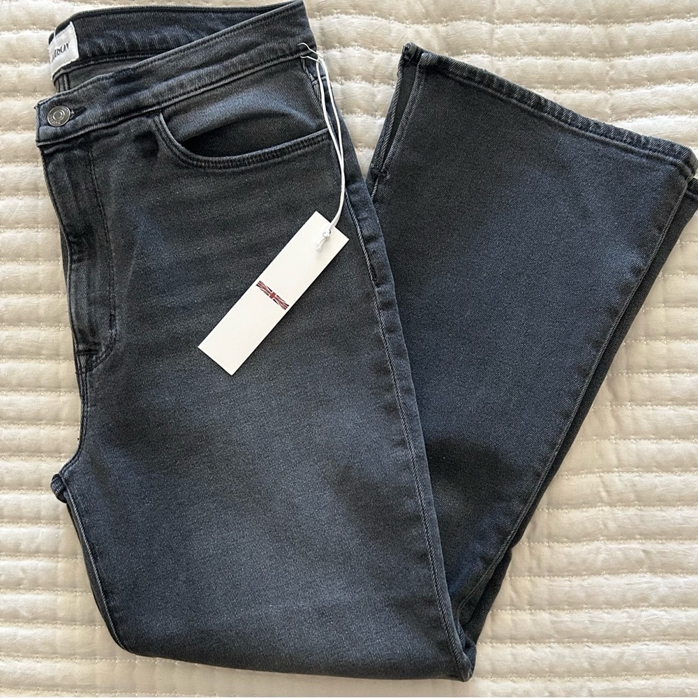 NWT, Hudson Womens Blair High-Rise Bootcut Crop Jeans W/ Slits Demitria Wash, 30 - Picture 13 of 13